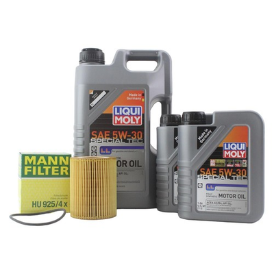 #ad 7L Liqui Moly Special Tec LL 5W30 Mann Engine Oil Change Kit for E46 330i E83 X3 $76.95