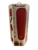 Sea to Summit Comfort Plus Insulated Large Red Sleeping Mat Pad Air Stream Pump