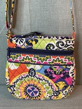 Vera Bradley Crossbody Adjustable Strap Shoulder Bag Rio Retired Floral Pattern