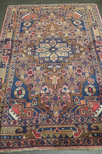 Perserteppich Tapis Tapijt Rug Carpet - HAMADAN - 145X102cm - Nr.H4450 - Picture 6 of 11
