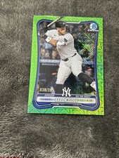 2026 Topps Bowman Baseball Aaron Judge #1 Green Mojo Refractor /399