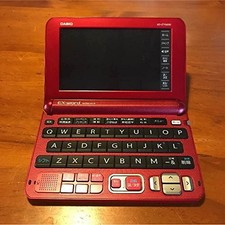 Casio electronic dictionary EX-word XD-JTY6030 Rouge Red