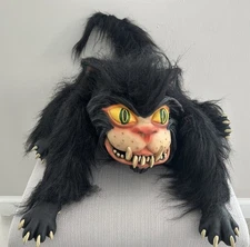 Vtg Paper Magic Group Black Cat 2001 Plush