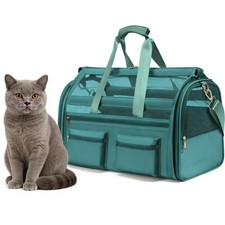 Cat Carrier, Small Dog Carrier for Small Medium Pets Up to 15 Lbs  Pet Carrier...