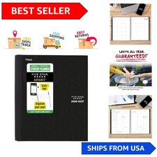 2026-2027 Academic Planner - Weekly  Monthly Organizer with Study App, Black