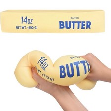 NEW Sunny Days Jumbo Butter Squishy Large Squeeze Stress Ball Giant Squish Toy