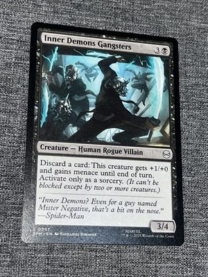 Inner Demons Gangsters - 0057 - Marvel's Spider-Man - MTG - NM/M - Eng Non Foil