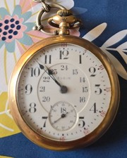 Elgin Veritas, Grade 214, Model 8, 18-size, 23 jewels, c. 1905, Pocket Watch