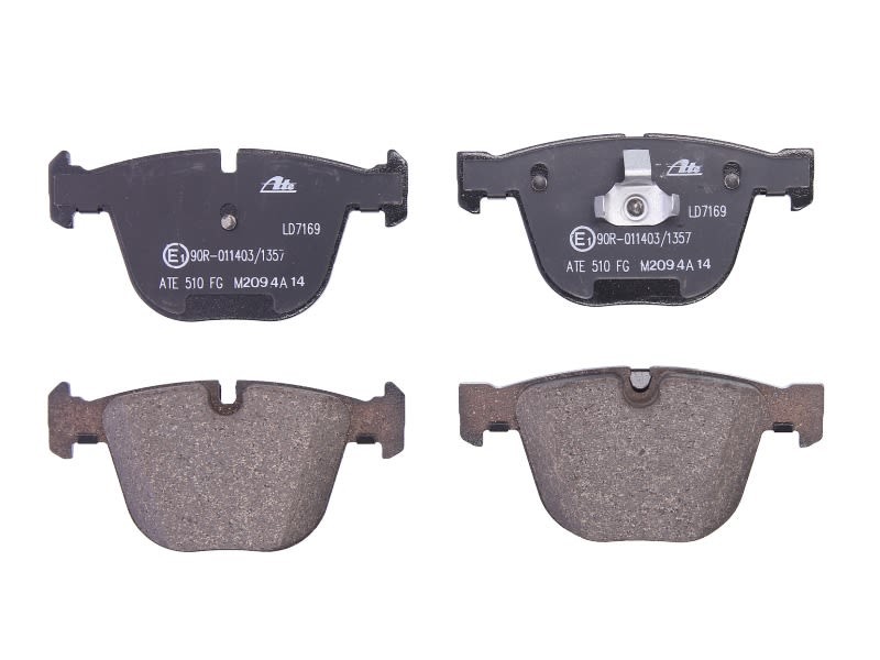 Kit plaquettes de frein ATE pour trajets autoroutiers sûrs en familiale 5 2.5