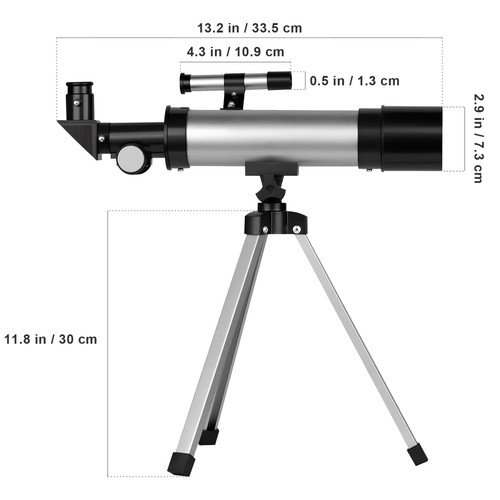 Teleskop Sternenbeobachtung Kind Kleinkind Erwachsene Teleskope für Astronomie - Bild 11 von 11