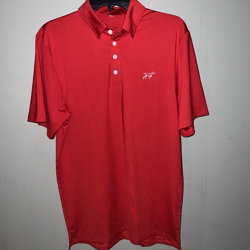 Fieldstone Red Performance Polo Shirt Moisture Wicking Men’s M