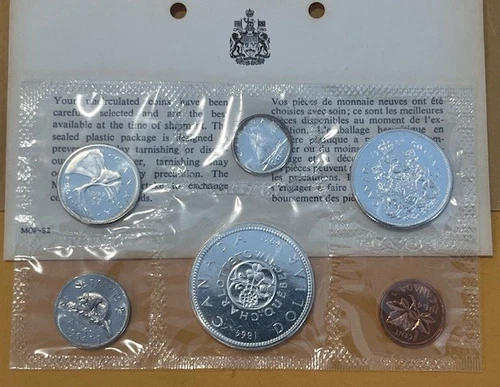 1964 CANADA_ SILVER_ PROOF LIKE _MINT SET