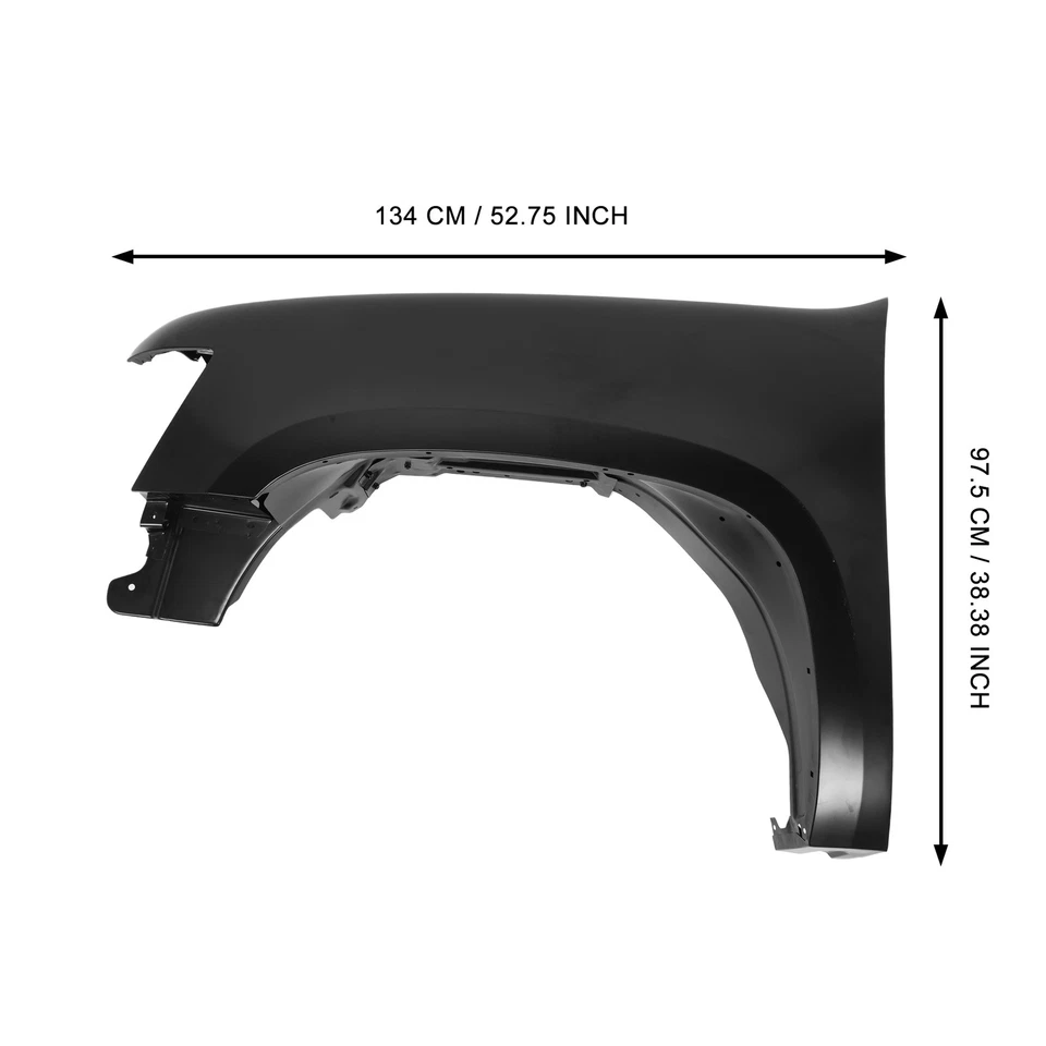 Primed Fender For 2007-2014 Chevrolet Suburban 1500 Tahoe Front Left Driver Side Foto 2 de 4