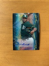 Raul Alcantara 2014 Bowman Sterling Auto Japan-Fractor /5 #BSPA-RA Oakland A’s