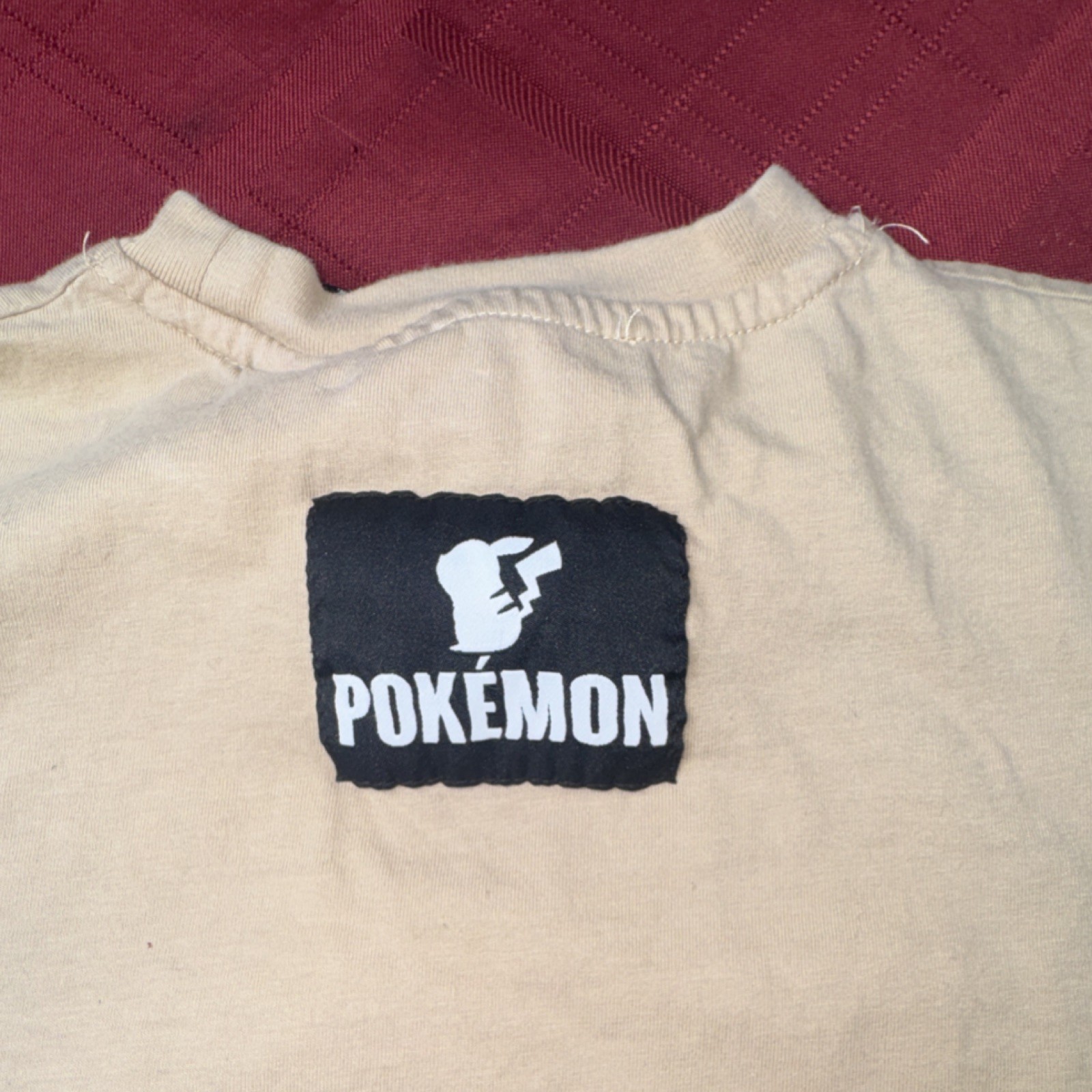 Zara Boys Beige Long Sleeve Crew Neck Pokémon Graphic Print T-Shirt Size 8-9 thumbnail 5