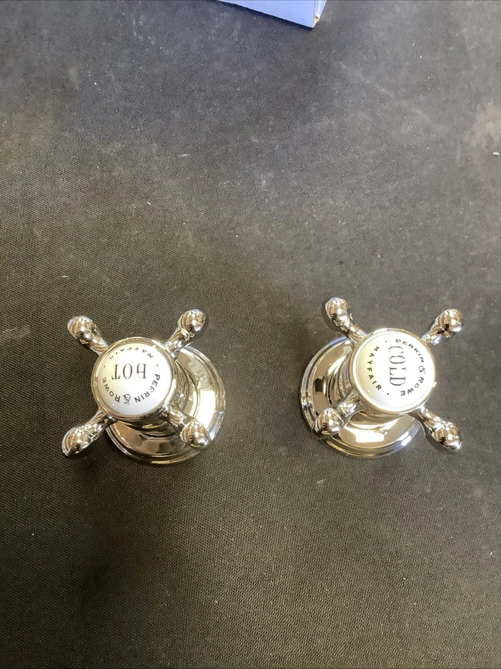 Grifo de baño Perrin & Rowe amplio. Níquel pulido. U.3561X-PN/TO-2. Foto 3 de 4