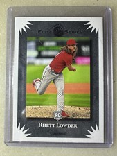 Panini Donruss Elite Series Rhett Lowder #4 Cincinnati Reds Rookie 2025