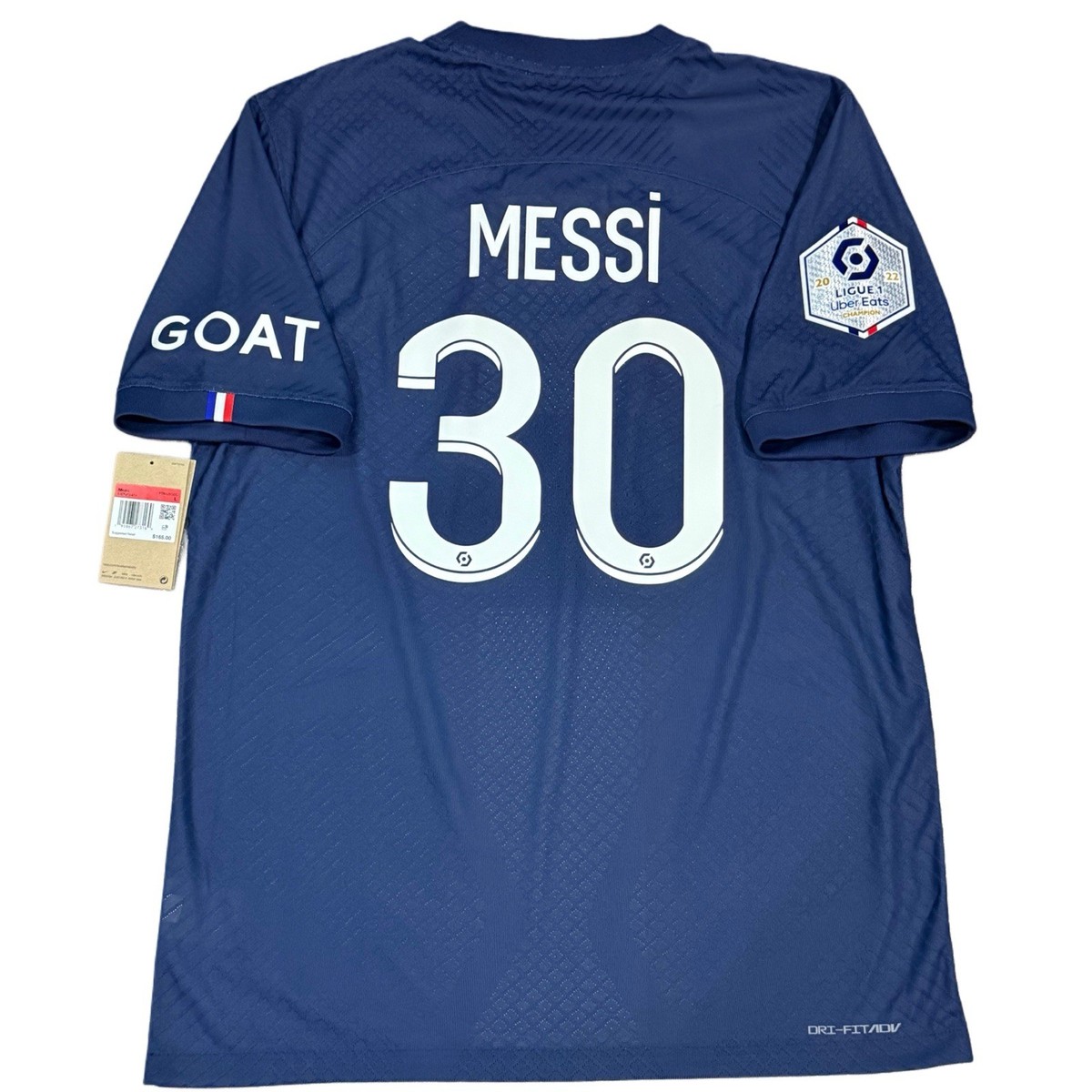 PSG JORDAN ユニフォーム 30 MESSi 正規品 2022/23 PSG Authentic Fourth Jersey #30 Messi Medium Jordan