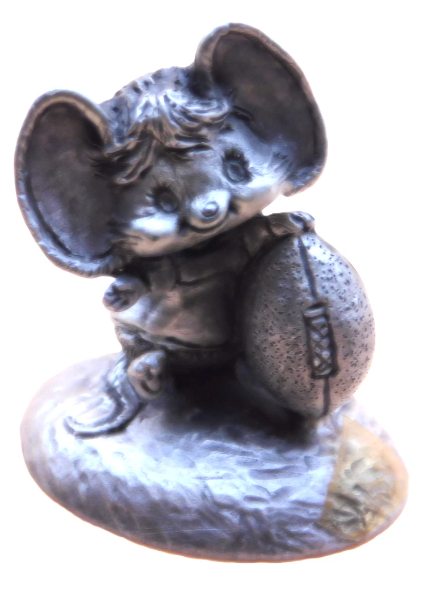 HUDSON Pewter Figurines Indiana Collectible People Figurines for