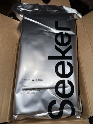 【未開封】SOLANA MOBILE Seeker SM-0002 US SELLER BRAND NEW 128 GB. SM - 0002 Solana Saga Seeker