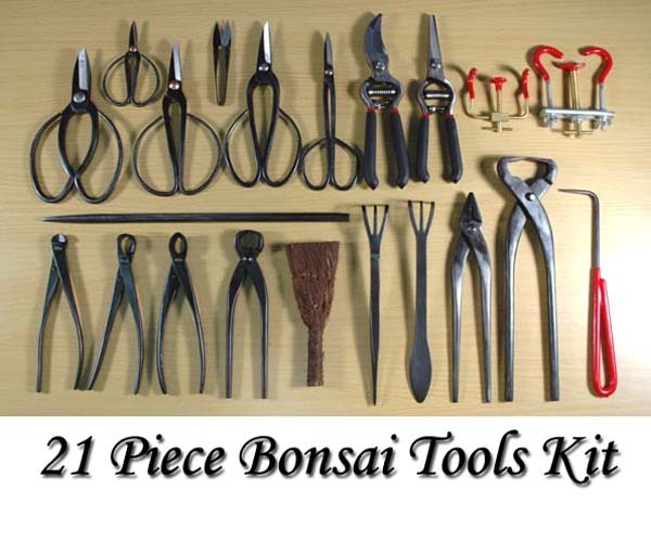 Brand New 21 Pieces Bonsai Tools Kit Brand New 21 Pieces Bonsai Tools Kit