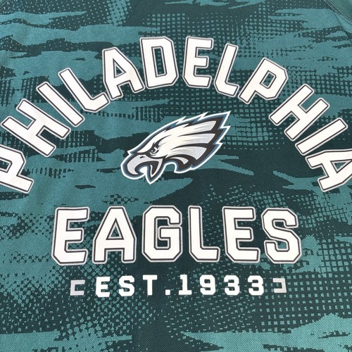 Philadelphia Eagles NFL Green Fanatic Shirt HAIL MARY NWT 3XL 100% Polyester - Picture 2 of 6