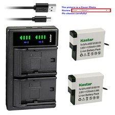 Kastar Battery LTD2 USB Charger for GoPro AHDBT-701 Hero 7  GoPro HERO7 Silver