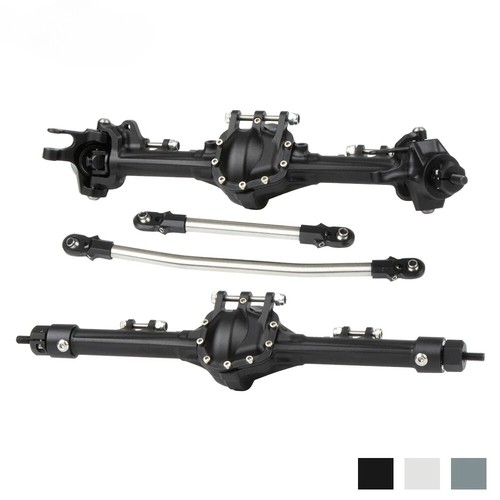 CNC Alloy Front Rear Axle for 1/10 RC Crawler Axial SCX10 II Element Enduro CC01 - 第 1/19 張圖片