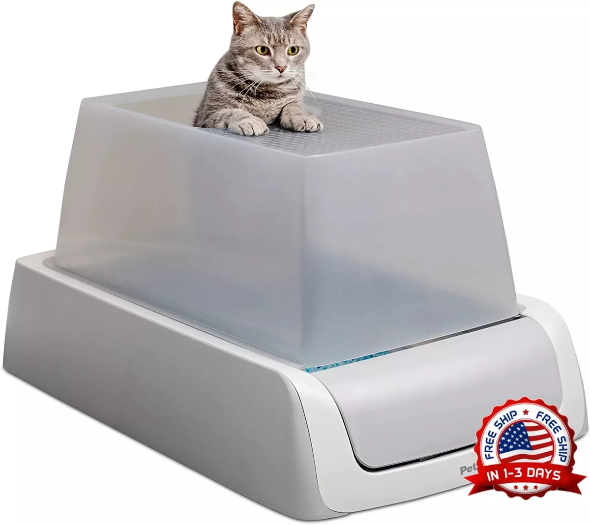 caja de arena para gatos automatica arenero gato autolimpiable automatico  nuevo