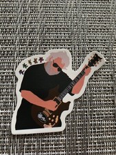 Grateful Dead / Jerry Garcia / Dead & Co. Guitar Vinyl Sticker, Brand New!!
