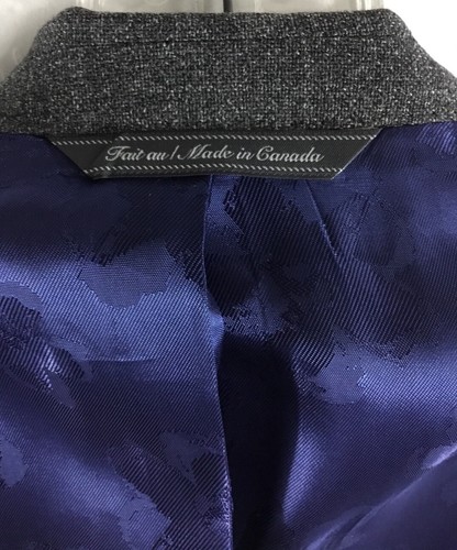 Ted Baker London JAY CT 2-Piece Suit Men’s 36R Gray Trim Fit 100% Wool MSRP $898 - Picture 12 of 19