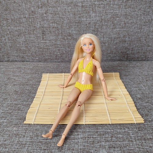 Bademode für Fashion Royalty, Kleidung 12" Puppe, FR Outfit, Barbie Puppe Badeanzug. - Bild 6 von 11