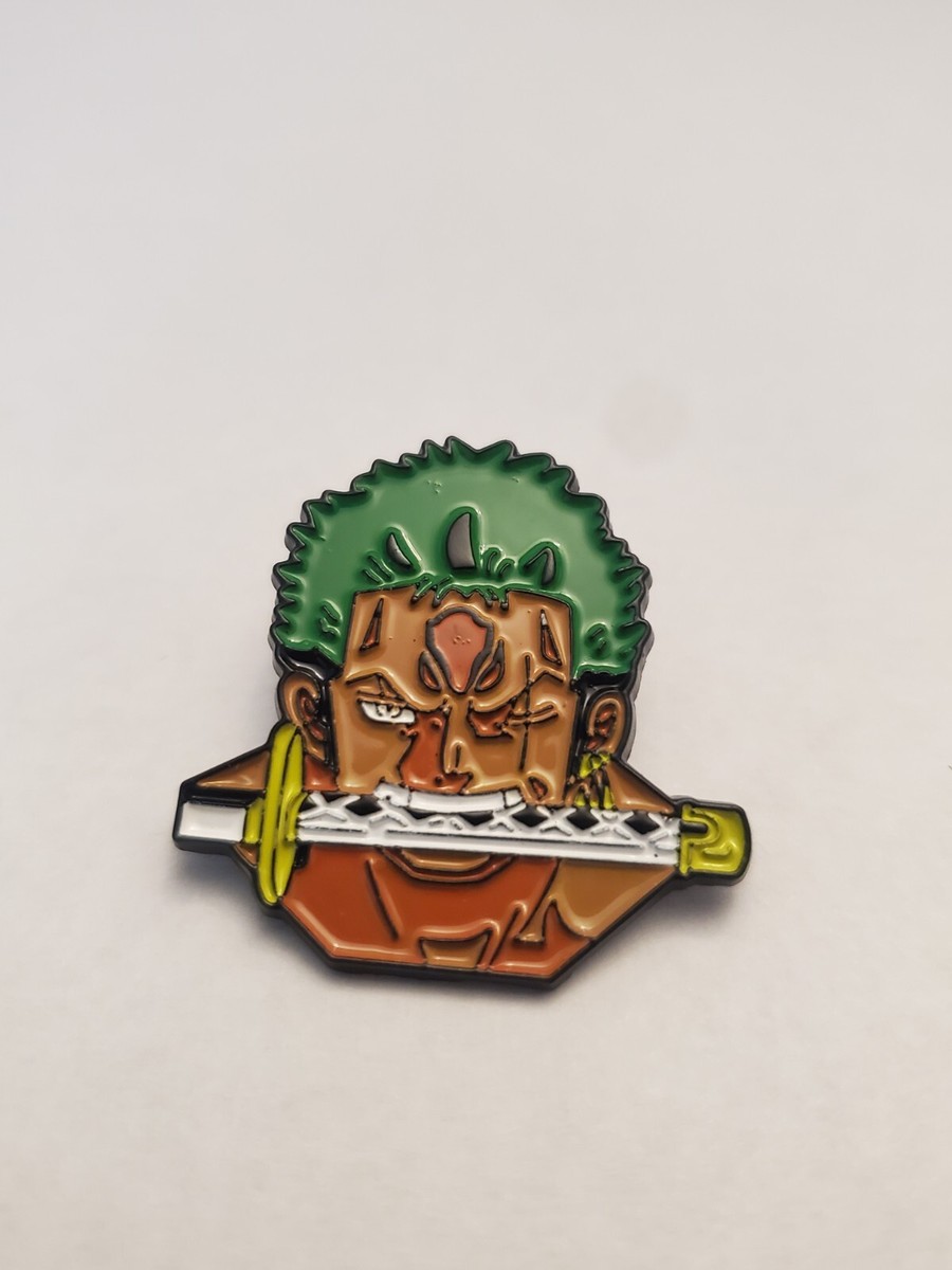 ワンピース ゾロ luffy pirates ピンズ One Piece Enamel Pins - Luffy, Zoro, Chopper, Law, Jolly