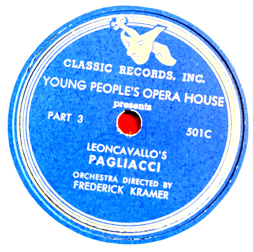 The Young People's Opera House - Leoncavallo's Pagliacci