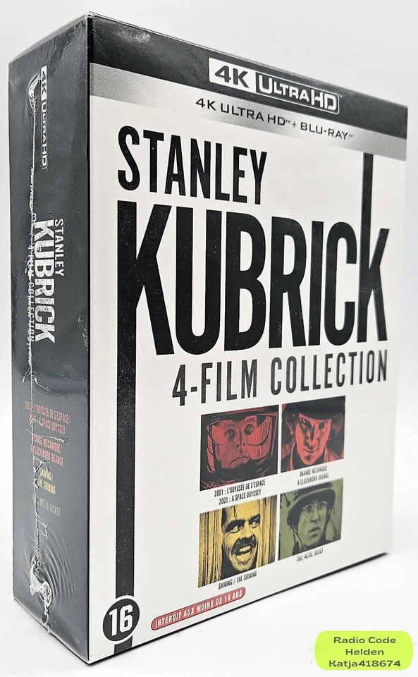 Stanley Kubrick 4 Filme Collection 4K UHD + Blu-ray NEU & OVP