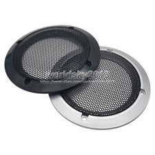 1pcs 3.5" Inch Speaker Grill Cover Decorative Circle Audio Metal Mesh Protection