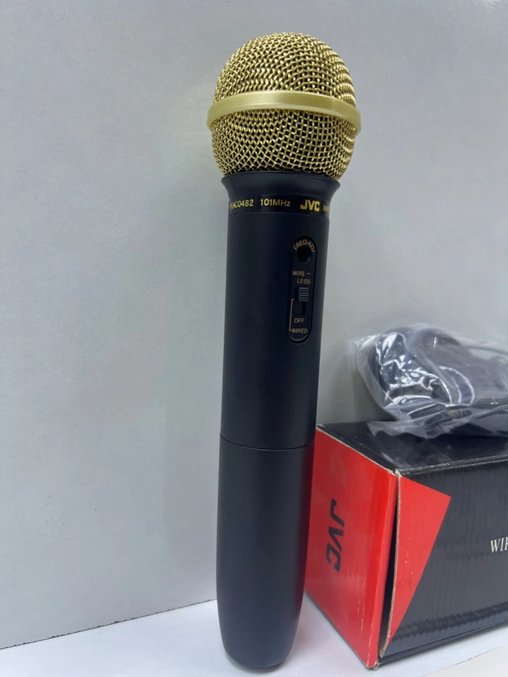 JVC PEAC0482 Wire & Wireless Dynamic Microphone 101 Mhz - Image 3 of 4