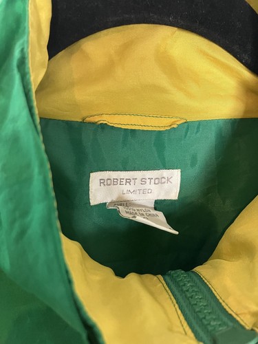 Chaqueta rompevientos Robert Stock Pequeña Roja Dorada Verde - Imagen 3 de 6