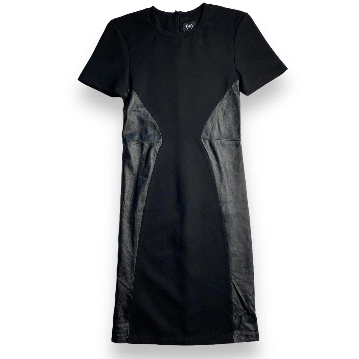 Alexander McQueen Black Leather Stretch Dress Size XS-S | eBay Alexander McQueen Black Leather Stretch Dress Size XS-S | eBay