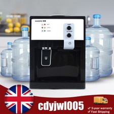 5 Gallon Top Loading Countertop Hot + Cold Water Cooler Dispenser Machine White