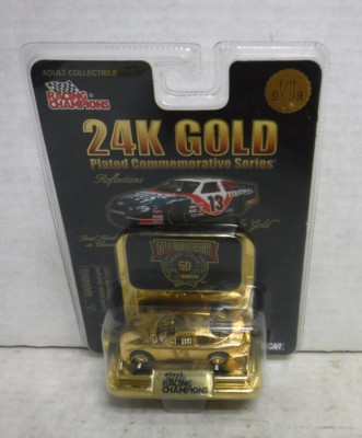 Jerry Nadeau 13 First Plus Racing Champions 24K Gold Diecast 122024AST
