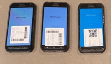 Lot of 3 Defective Samsung Galaxy S6 Active 32GB Grey SM-G890A AT T 