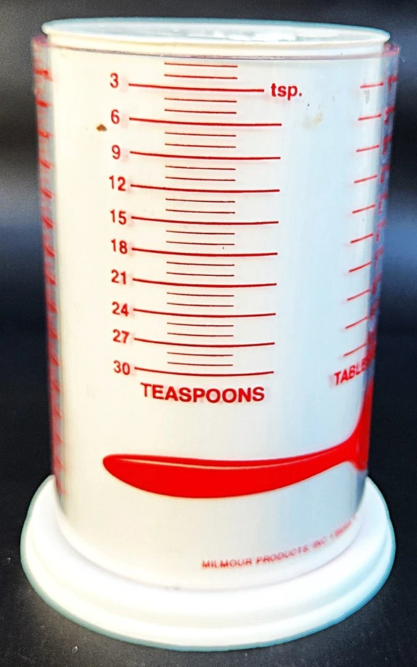 Taza medidora vintage Betty Crocker 1 taza para medidas líquidas húmedas o secas Foto 4 de 4