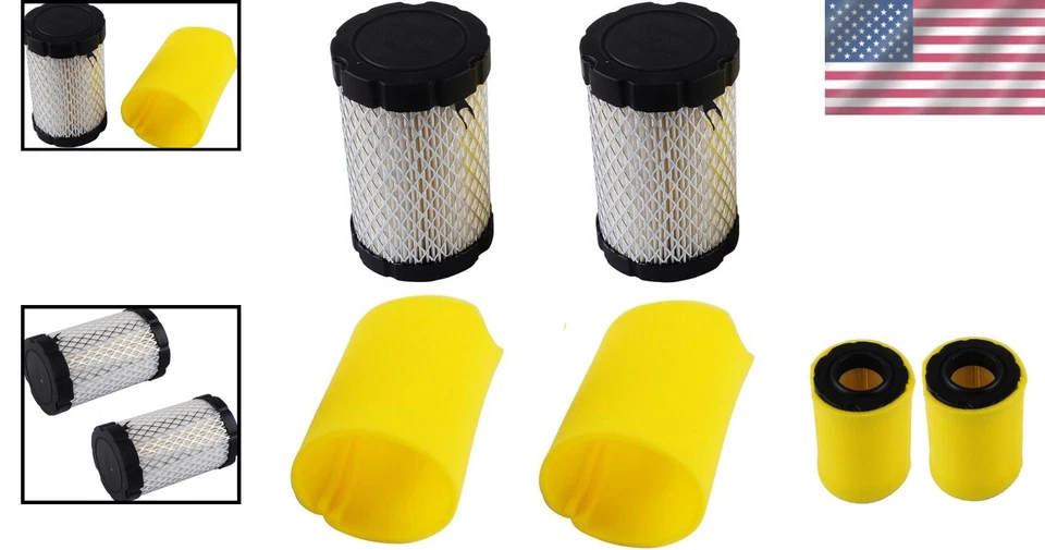 High-Quality Replacement Filters for Lawn Mowers – 2 Air Filters + Pre-Cleaners - Image 2 of 4