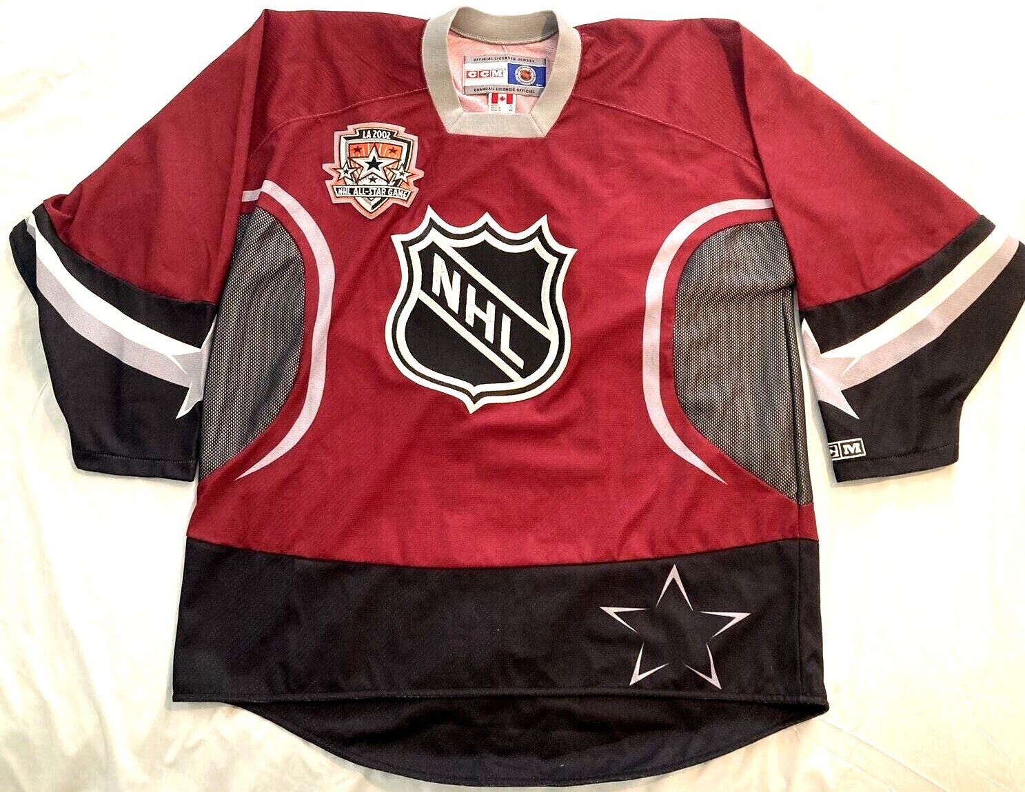 2002 nhl all star jersey