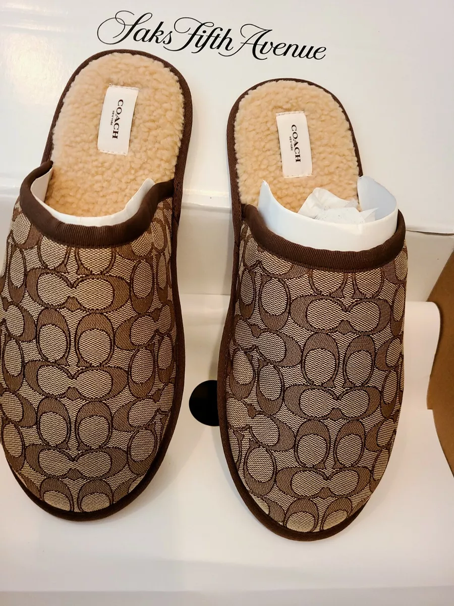 Coach slippers deals