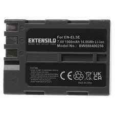 Batterie pour Nikon D300 D200 D300s D700 D70 D50 D100 D70s D90 D80 1900mAh 7,4V