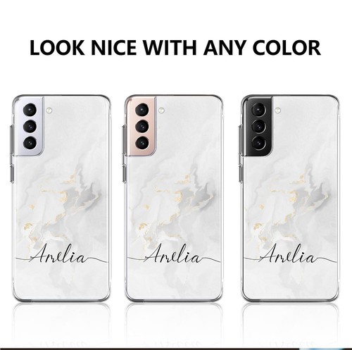 Custodia telefono per Samsung Galaxy A06 A25 A16 A35 cover silicone marmo personalizzata - Foto 18 di 100