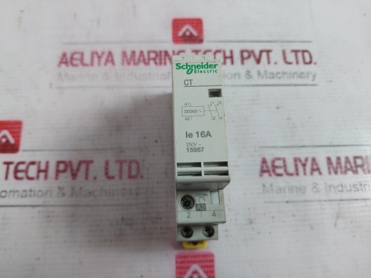 SCHNEIDER ELECTRIC CT Impulse Relay 16A 250V AC1/AC7A 16A