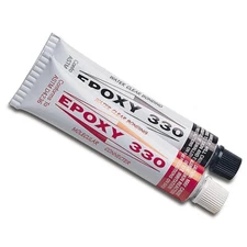 JEWELERS EPOXY 330 GLUE WATER CLEAR BONDING GEM JEWELRY LAPIDARY CEMENT ADHESIVE